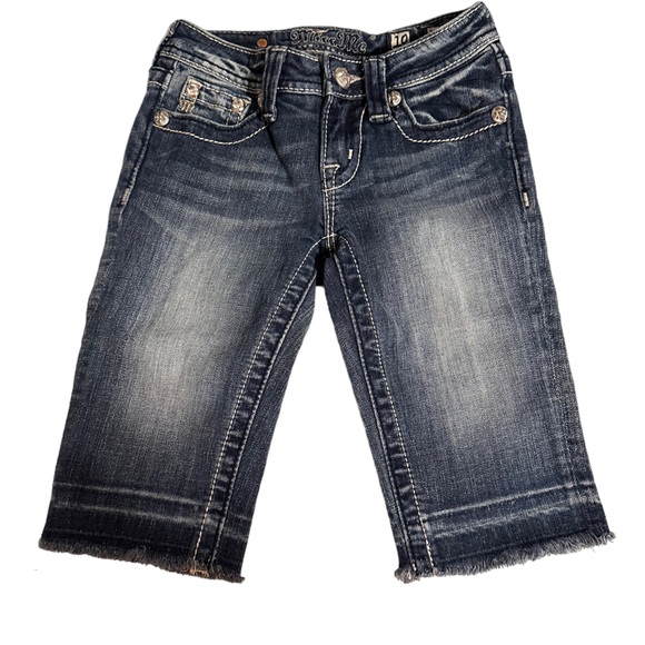 Miss Me Bermuda Shorts Girls Size 10 - Picture 3 of 3